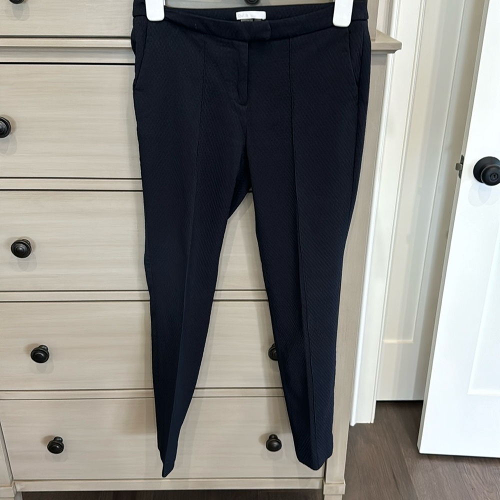 Navy blue business, casual slacks size 4 skinny by Dalia